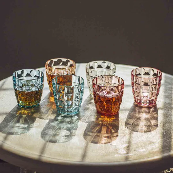 Real Acrylic Glass M-1 Pack of 6 - (400ml)