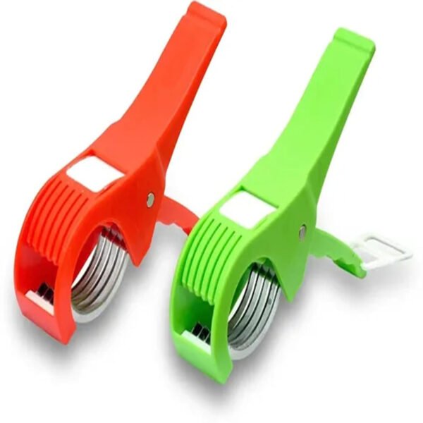 Multi Veg Cutter with 5 Blades – Efficient & Versatile (Yellow)